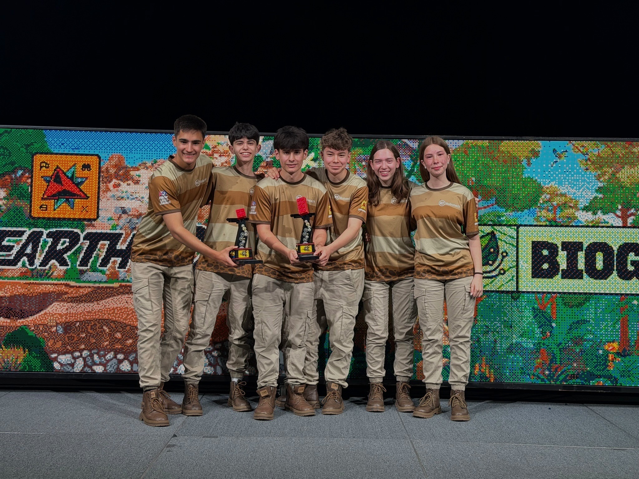Robotech team, FLL World Champions 2026